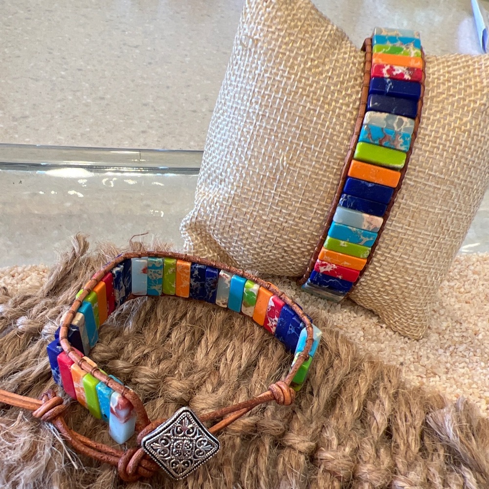 Bright summer bracelet